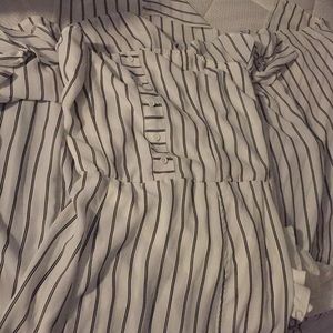 Cute off the shoulder dress with two slits